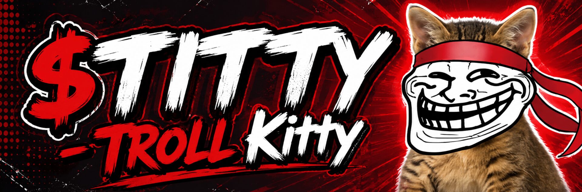 $TITTY — Troll Kitty banner